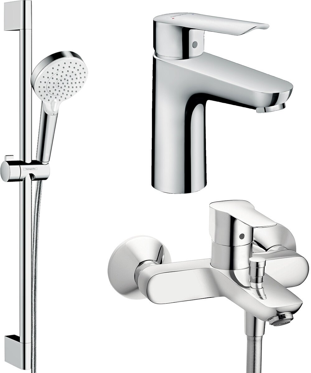 Набор для ванны Hansgrohe Logis E SetLogisE100C (71178000+71415000+26532400)