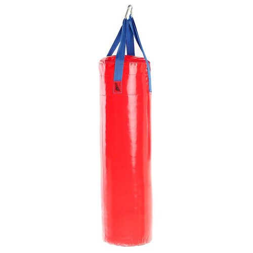 Боксёрский мешок, вес 25 кг, на ленте ременной, цвет красный