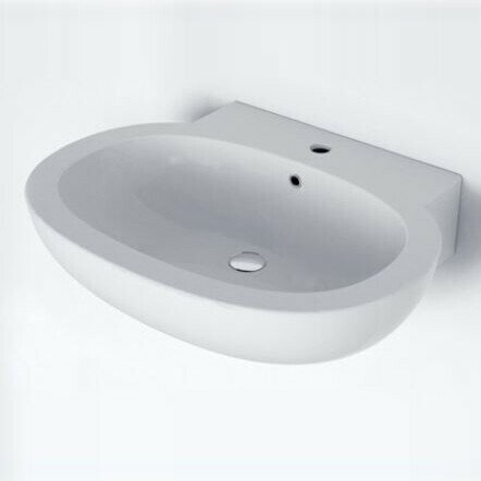 Раковина, CIELO, Easy Bath, шгв 650-520-175, цвет-белый