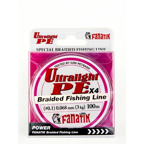 Плетеный шнур FANATIK ULTRALIGHT PE X4