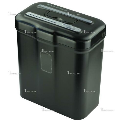 Уничтожитель бумаги (шредер) Bulros ST-167C черный A4, 15 литров, 4x30мм (бумага, скобы от степлера, CD/DVD, пластиковые карты)