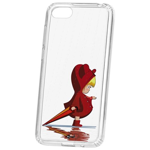 фото Чехол на хонор 7а kruche print девочка с зонтом кruче