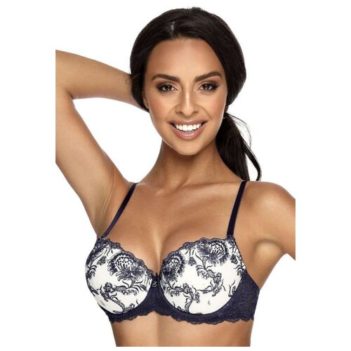 фото Бюстгальтер mat lingerie, размер 75d, темно-синий
