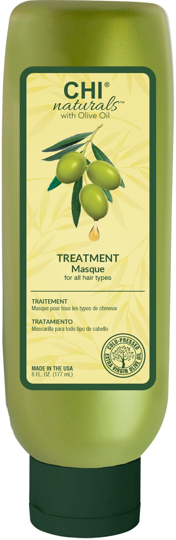 Маска для волос Chi Naturals with Olive Oil Treatment Masque 177 мл CHIOM6