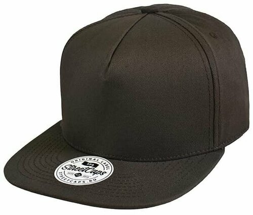 Бейсболка Street caps, размер 56/60, коричневый