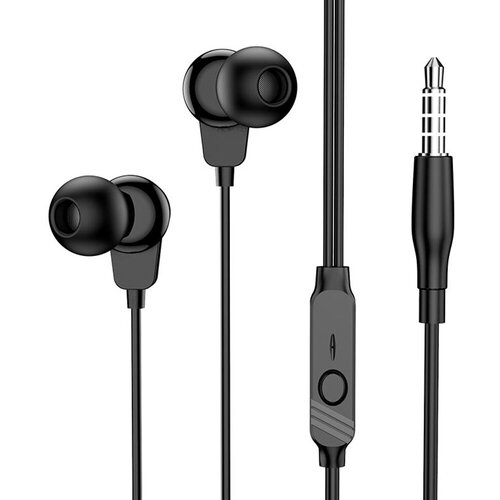 Наушники внутриканальные Borofone BM64 Goalant Jack 35мм 12 м цвет чёрный 23600₽