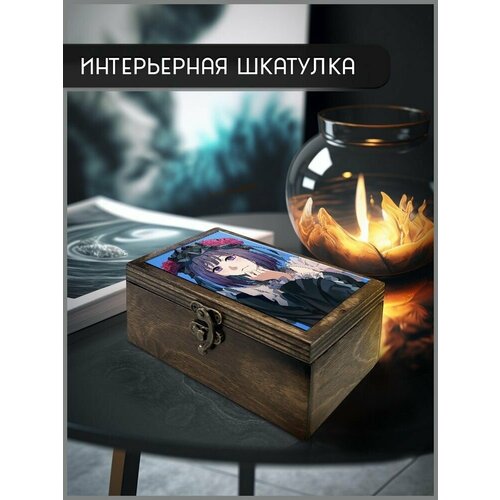 Шкатулка интерьерная для украшений универсальная 16x10x6 см аниме My Dress Up Darling - 35