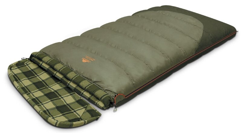 фото Мешок спальный Alexika SIBERIA WIDE TRANSFORMER одеяло, оливковый, правый