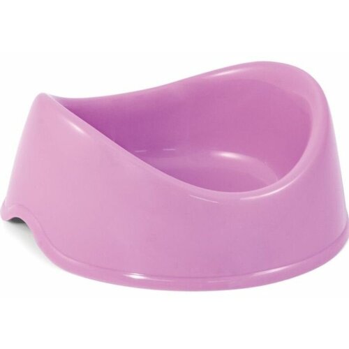 Миски для животных Миска пластиковая Бисквит. сиреневая. 0.25л 0