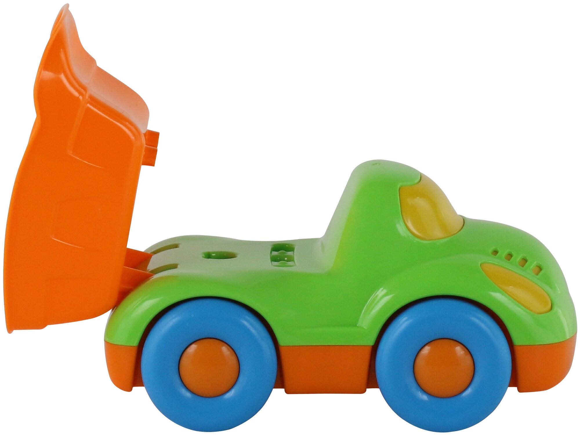 Полесье Дружок зеленая кабина оранжевый кузов 22.5 см - фото №14