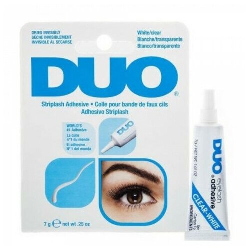 Duo Клей для ресниц прозрачный Clear Lash Adhesive, прозрачный