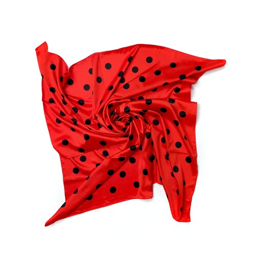 фото Платок , красный, черный женские сувениры