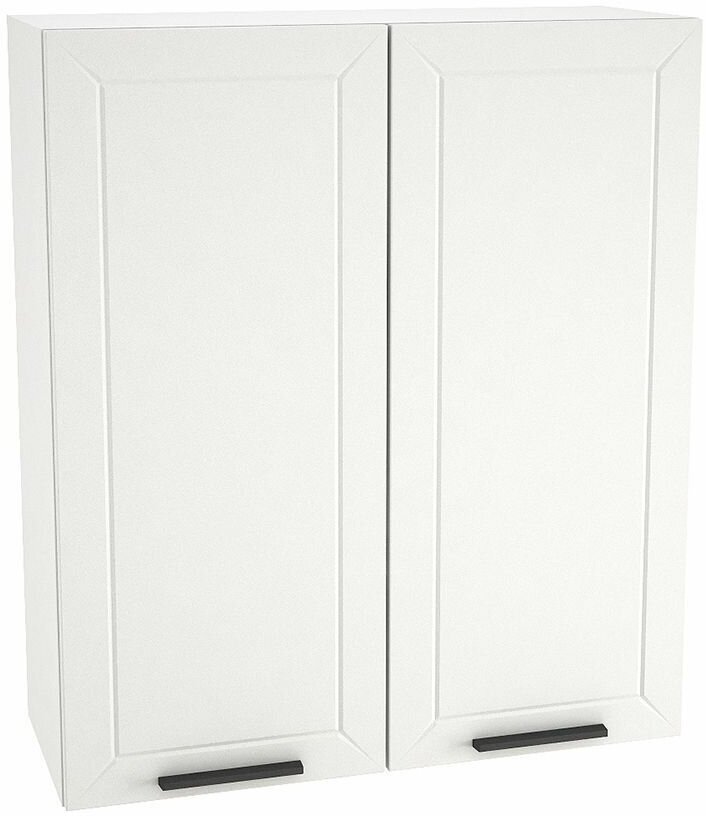 Кухонный модуль шкаф навесной верхний с 2 створками 800 ШВ 809 глетчер, белый/айленд силк 92х80х31,8 - фотография № 4