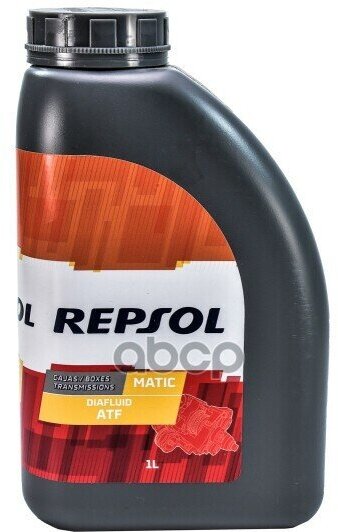 Масло Трансмиссионное Repsol 1Л Atf Matic Diafluid Atf (Dexron Iii H) Азия Авто Repsol арт. 6262/R