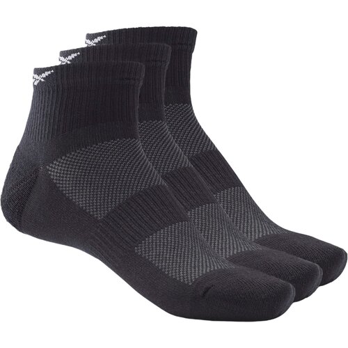 Носки (3 пары)/Reebok/GH0419/TE ANK SOCK 3P BLACK/разноцветный/S (37-39 RU)