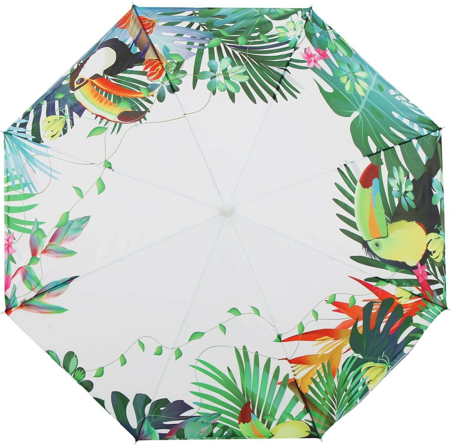 Зонт пляжный, d-180 см, h-195 см - фотография № 4