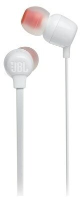 Bluetooth-гарнитура JBL T115BT, белая - фото №13