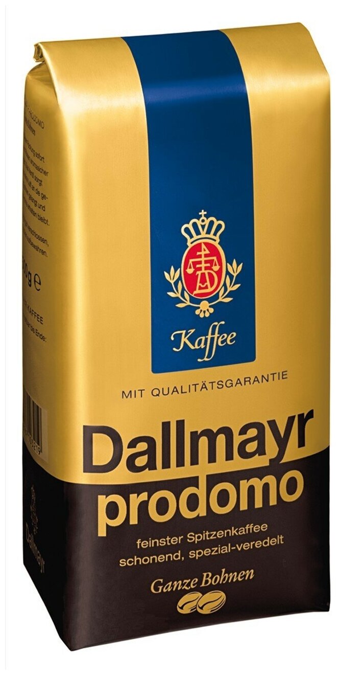 Кофе в зернах Dallmayr Prodomo Coffee beans 500г