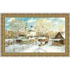 Золотое Руно Набор для вышивания Деревенская зима 28,2 х 48 см (МД-012) - изображение