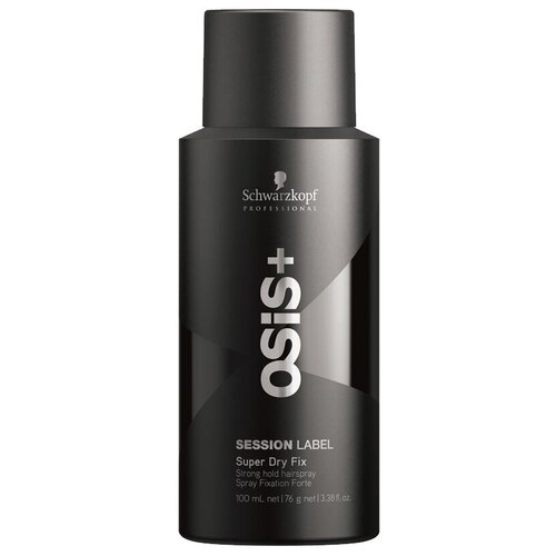 Schwarzkopf Professional Лак для волос Session label Super dry fix, сильная фиксация, 100 мл