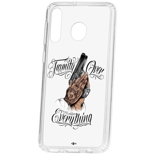 фото Чехол на самсунг м30 kruche print семья превыше кruче