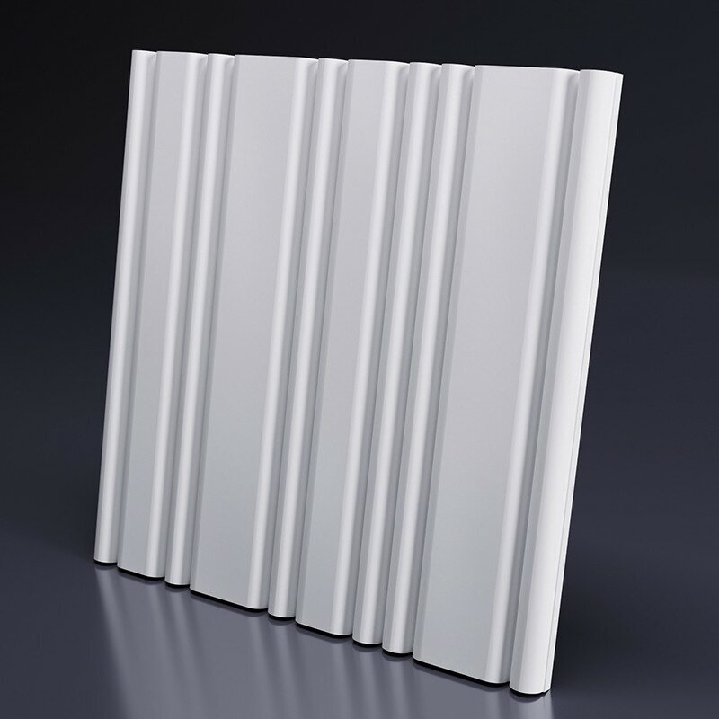 Стеновая панель 3D Artpole STEP (гипсовые; белые; 600x600 мм; 1 шт.; 0,36 кв.м) M-0080 - фотография № 5