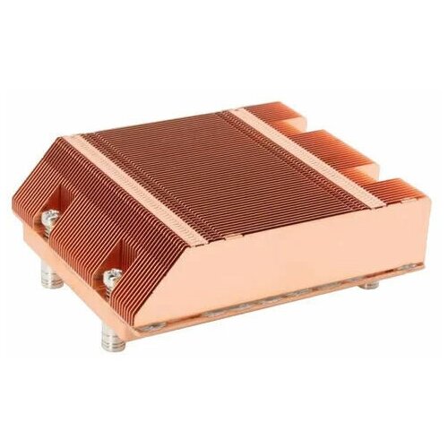 Система охлаждения SuperMicro LGA771 1U Passive Copper CPU HeatSink SNK-P0017 snk p0077v 1u passive cpu vc hs for x12 icx cpx