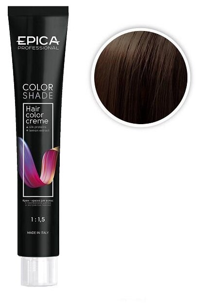 EPICA Professional Color Shade крем-краска для волос, 5.3 светлый шатен золотистый, 100 мл