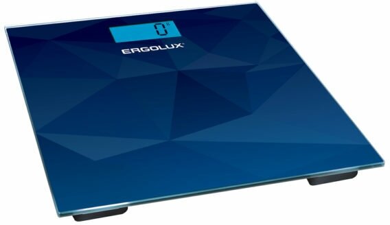 Весы напольные Ergolux ELX-SB03-C45, синий