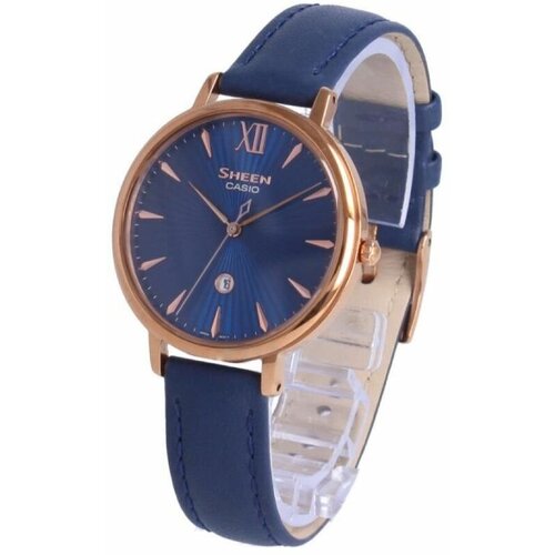 фото Наручные часы casio sheen, синий