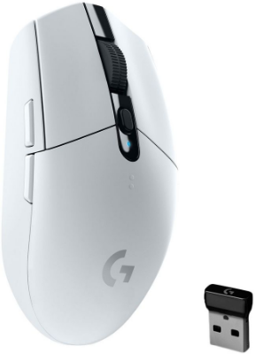 Мышь беспроводная Logitech игровая беспроводная Logitech G305 LIGHTSPEED, White (белая) (M/N: M-R0071 / C-U0008)