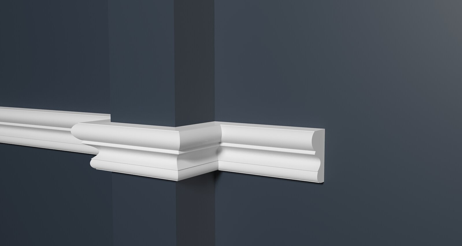 Молдинг Decor-Dizayn арт. DD607 ( д. 2000 x в. 35 x ш. 20 мм. )