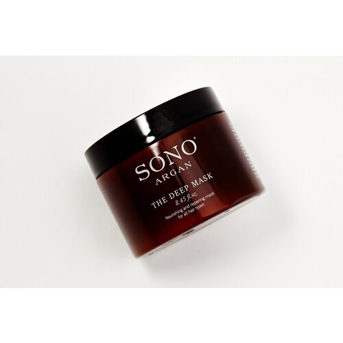 Маска для волос с аргановым маслом SONO argan deep mask 250 мл