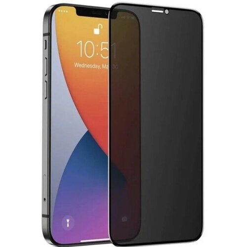 Защитное стекло Borofone, для iPhone 13 /13 Pro, антишпион, полный клей, 0.33 мм, 9 H nillkin h pro защитное стекло для iphone 14 13 13 pro неполноэкранное