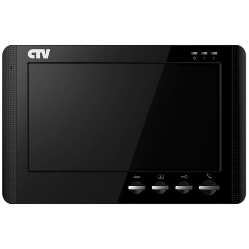 Монитор для домофона/видеодомофона CTV CTV-M1704MD черный монитор видеодомофона ctv m1704md белый