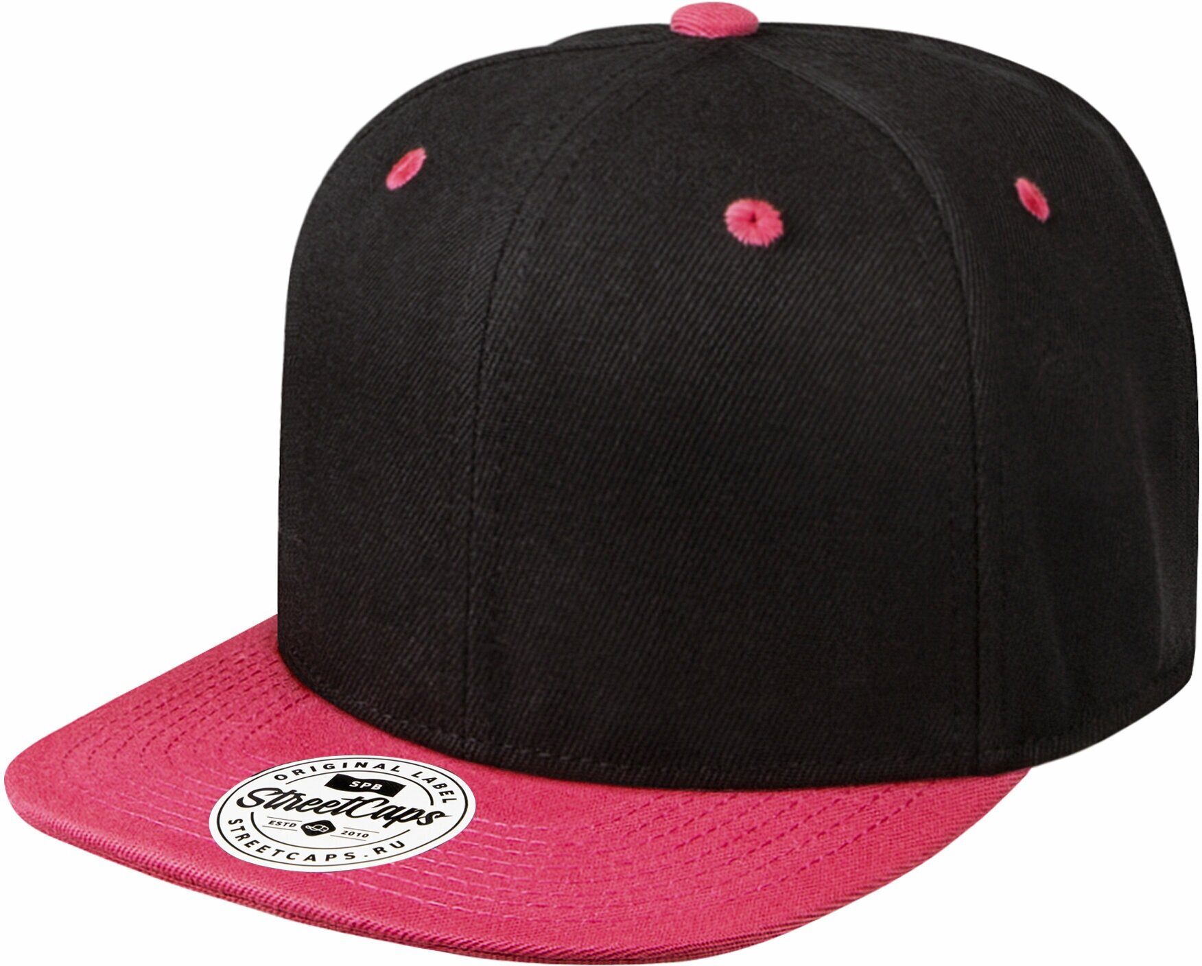 Бейсболка снэпбэк Street caps черный 