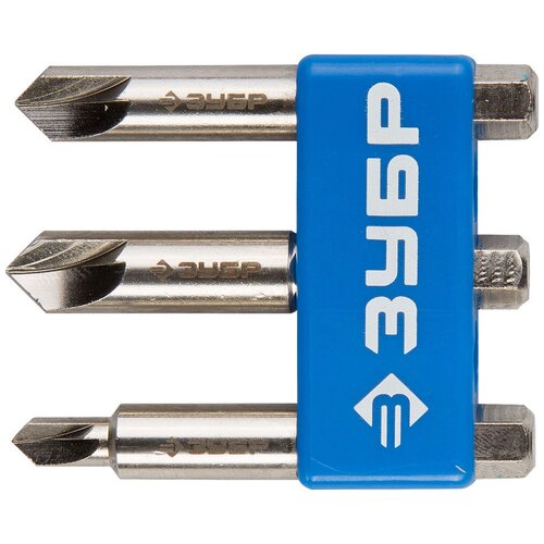 фото Набор экстракторов эксперт поврежденного крепежа,для выкручивания крепежа с износом граней шлица до 95%,3 предм зубр 26700-h3