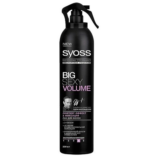 Спрей для укладки SYOSS Big Sexy Volume Сенсационный объем, 150 мл