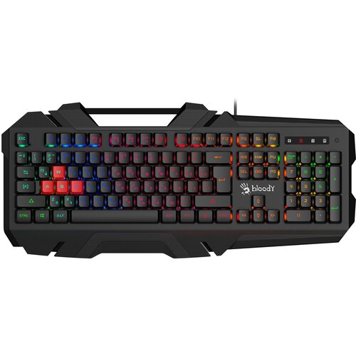 Клавиатура A4Tech Bloody B150N черный USB for gamer LED 353800₽