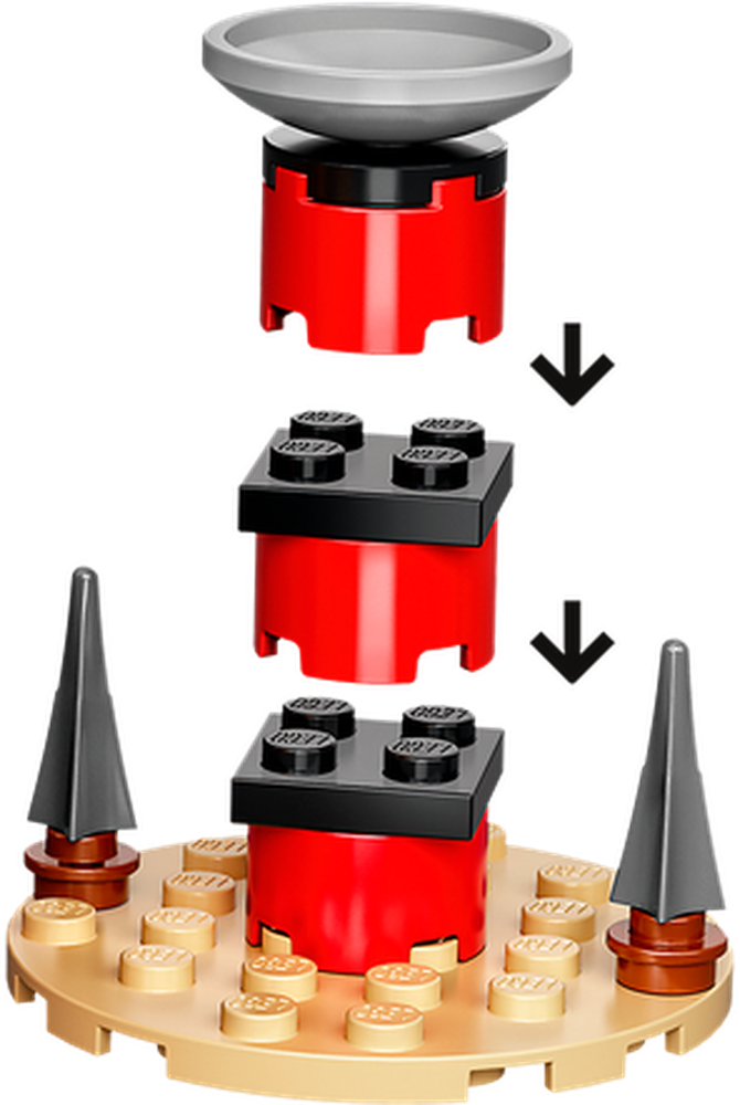 Конструктор LEGO NINJAGO 70688 "Обучение кружитцу ниндзя Кая" - фото №18