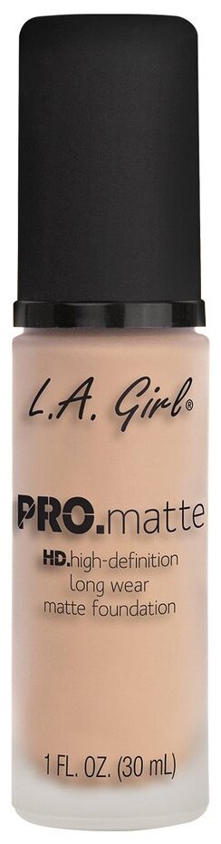 L.A. Girl Тональный крем матирующий PRO Matte Foundation, 30 мл, оттенок: porcelain