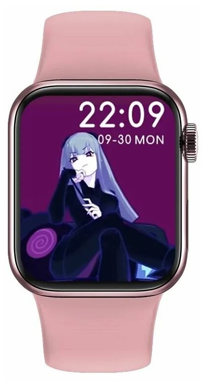 Умные часы Smart Watch М16 Plus, 44mm (Цвет: Розовый)