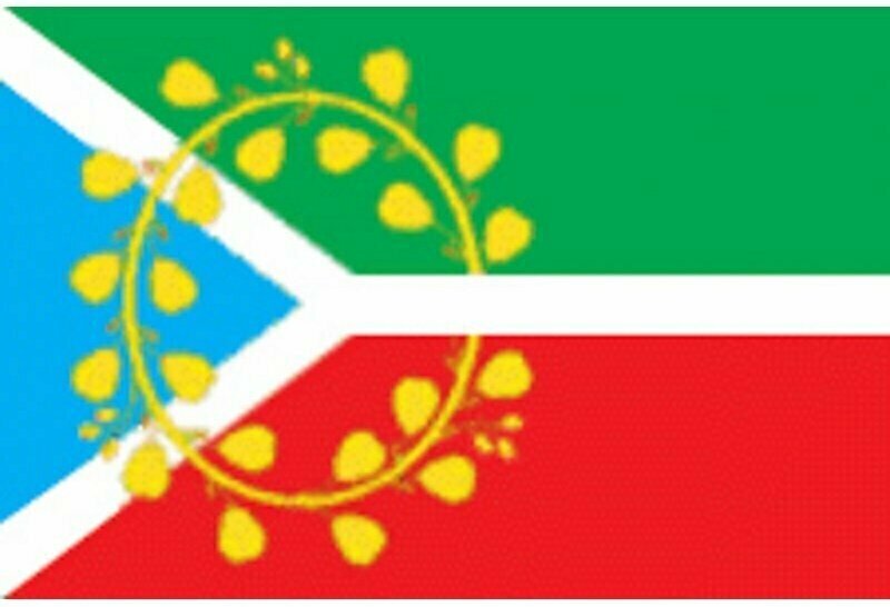 Флаг Ольховатского района. Размер 135x90 см.