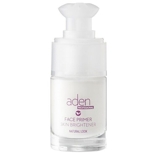 Aden Праймер для лица Natural Look Skin Brightener, 15 мл, белый