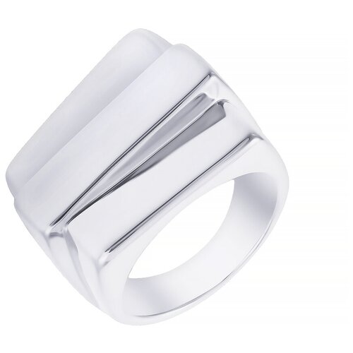 фото Element47 широкое ювелирное кольцо из серебра 925 пробы rnf1123ssrp_ko_wg, размер 18