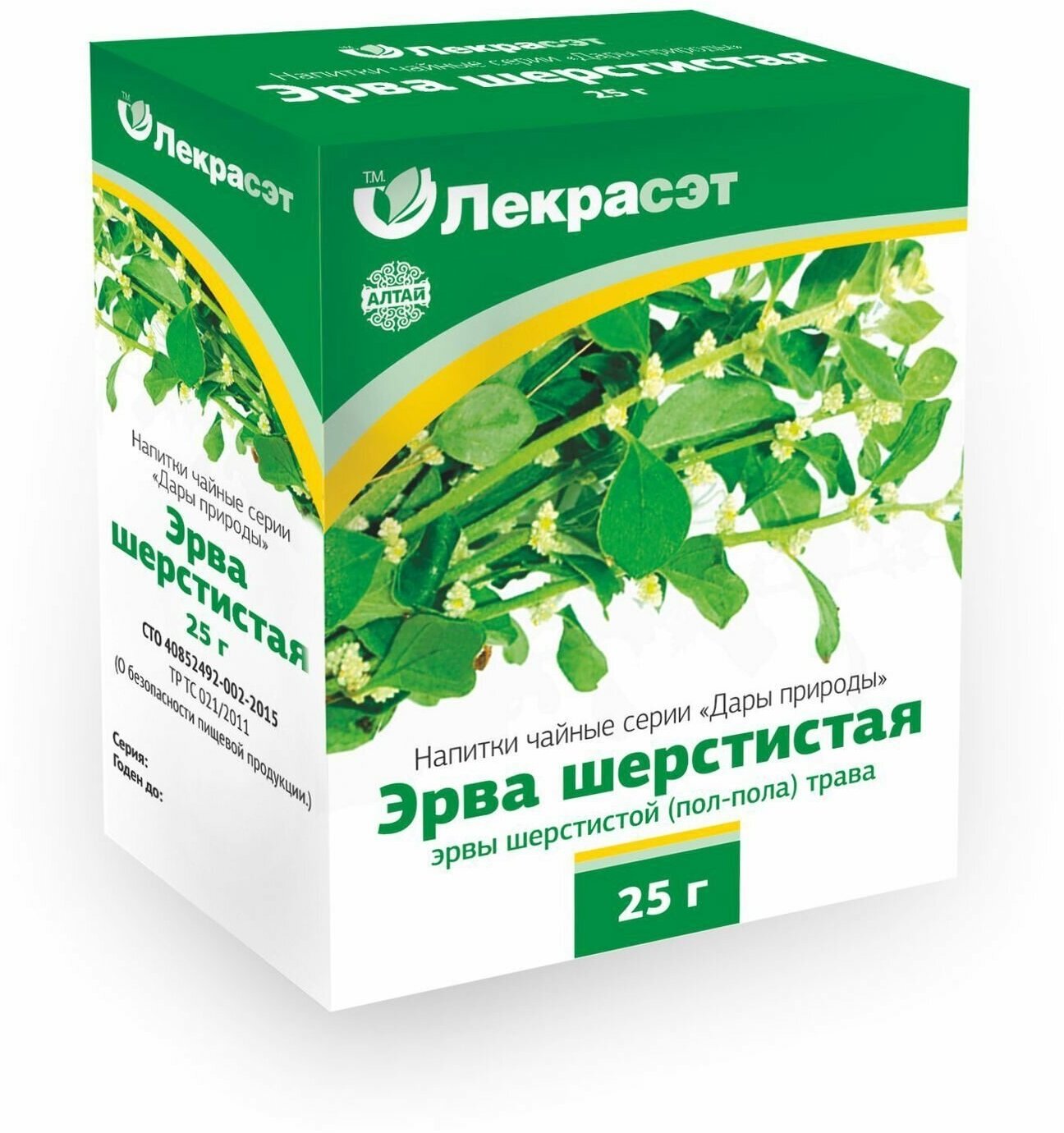 Эрва шерстистая (пол-пола) трава 25 гр.