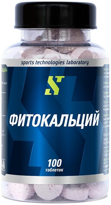 Sport's Technologies Laboratory Фитокальций, 100 таб