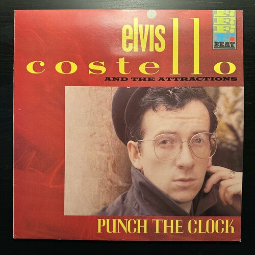 Виниловая пластинка Elvis Costello And The Attractions Punch The Clock (Скандинавия 1983г.)