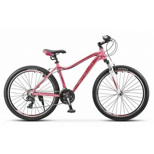 Велосипед Stels Miss 6000 V 26 K010 (2022) 17 вишневый (требует финальной сборки) горный велосипед stels miss 6000 v k010 2020 голубой 15