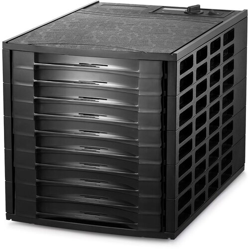 Сушилка для овощей и фруктов KitFort КТ-1923 черный 10шт 1950000₽